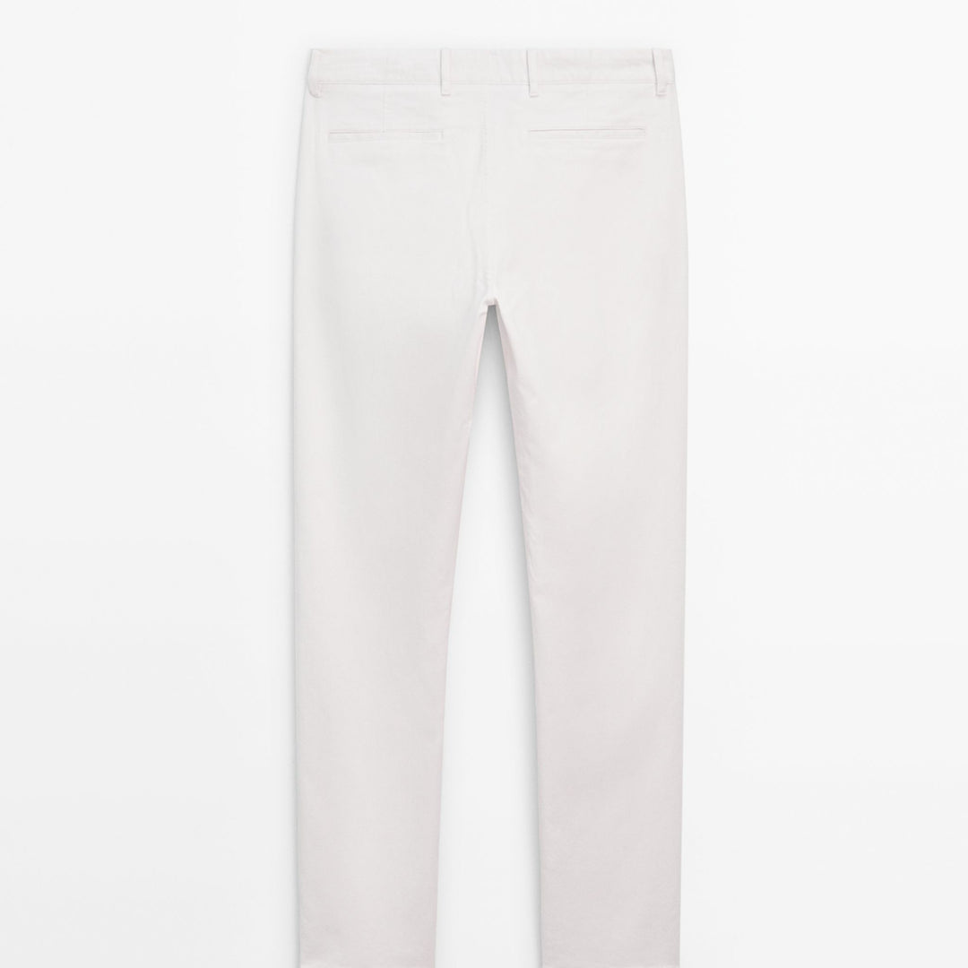 Moudda Massimo Dutti - Pantalon détail coutures coupe slim - Tunisie 5