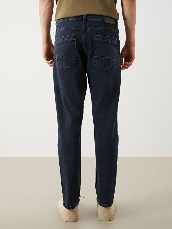 Moudda LC Waikiki - Pantalon jean tissé basique Homme Rodéo noir - Tunisie 4