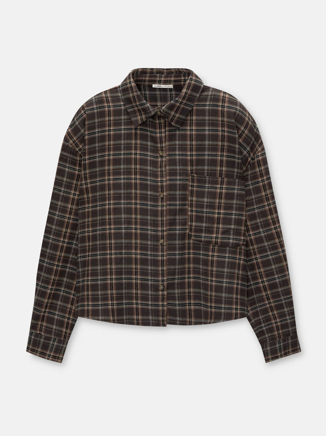 Moudda PULL & BEAR - Chemise Courte - Carreaux Pacific - Tunisie 3
