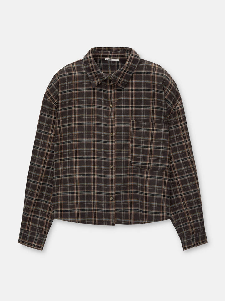 Moudda PULL & BEAR - Chemise Courte - Carreaux Pacific - Tunisie 3