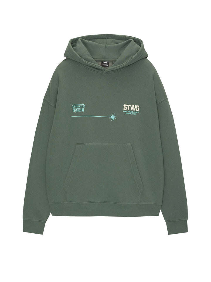 Moudda PULL & BEAR - Sweat Capuche Lavé - High Frequency Messages - Tunisie 1