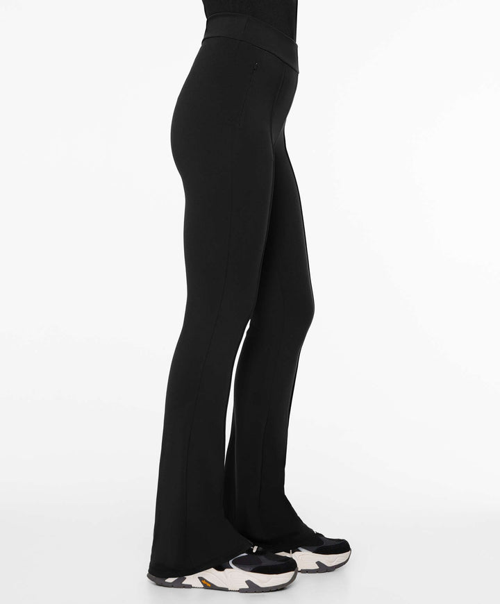 Moudda Oysho - Pantalon Long Flare Chaud - Taille Haute, Cheville, Zip & Couture - Tunisie 7