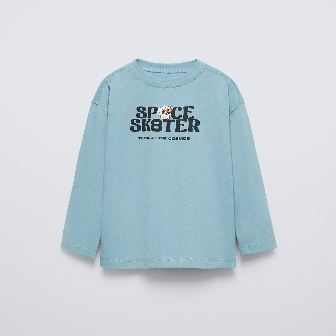 Moudda ZARA - T-shirt enfant imprimé crâne en feu - Tunisie 1