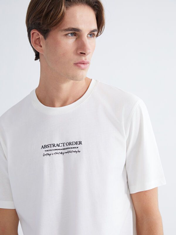 Moudda LC Waikiki - T-shirt imprimé manches courtes en jersey - Tunisie 1