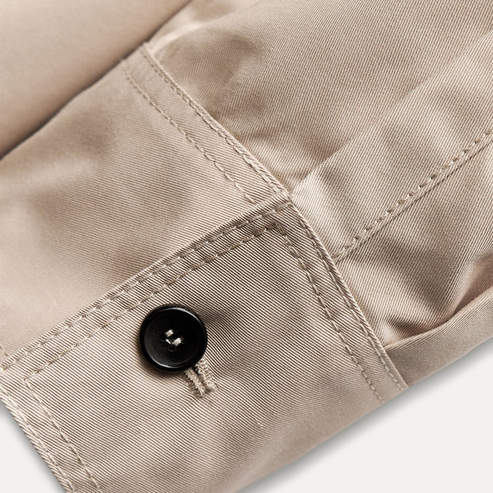 Moudda ZARA - Robe chemise mi-longue gabardine - Tunisie 5