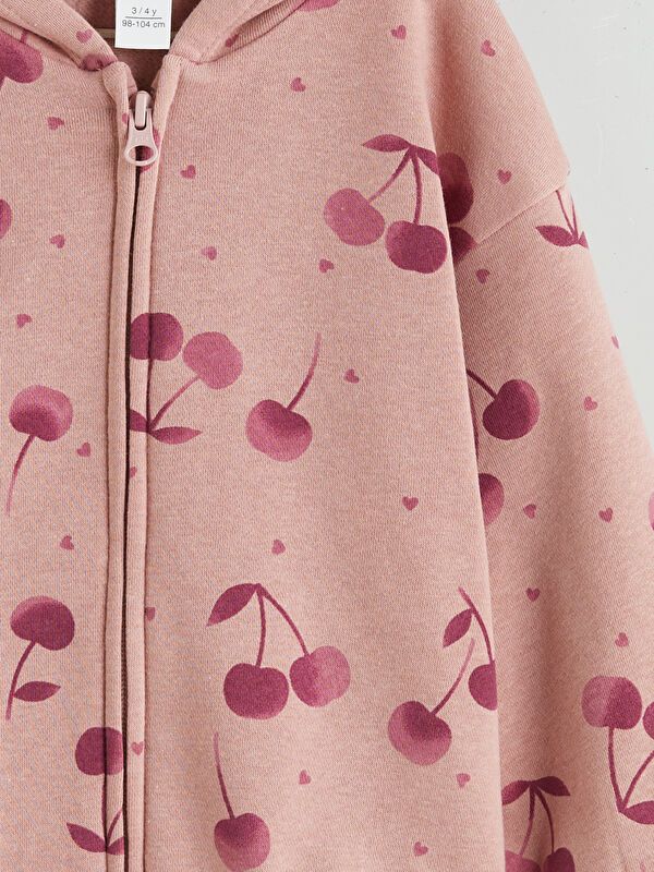 Moudda LC Waikiki - Cardigan en jersey Fille Rose poussiéreux clair - Tunisie 3