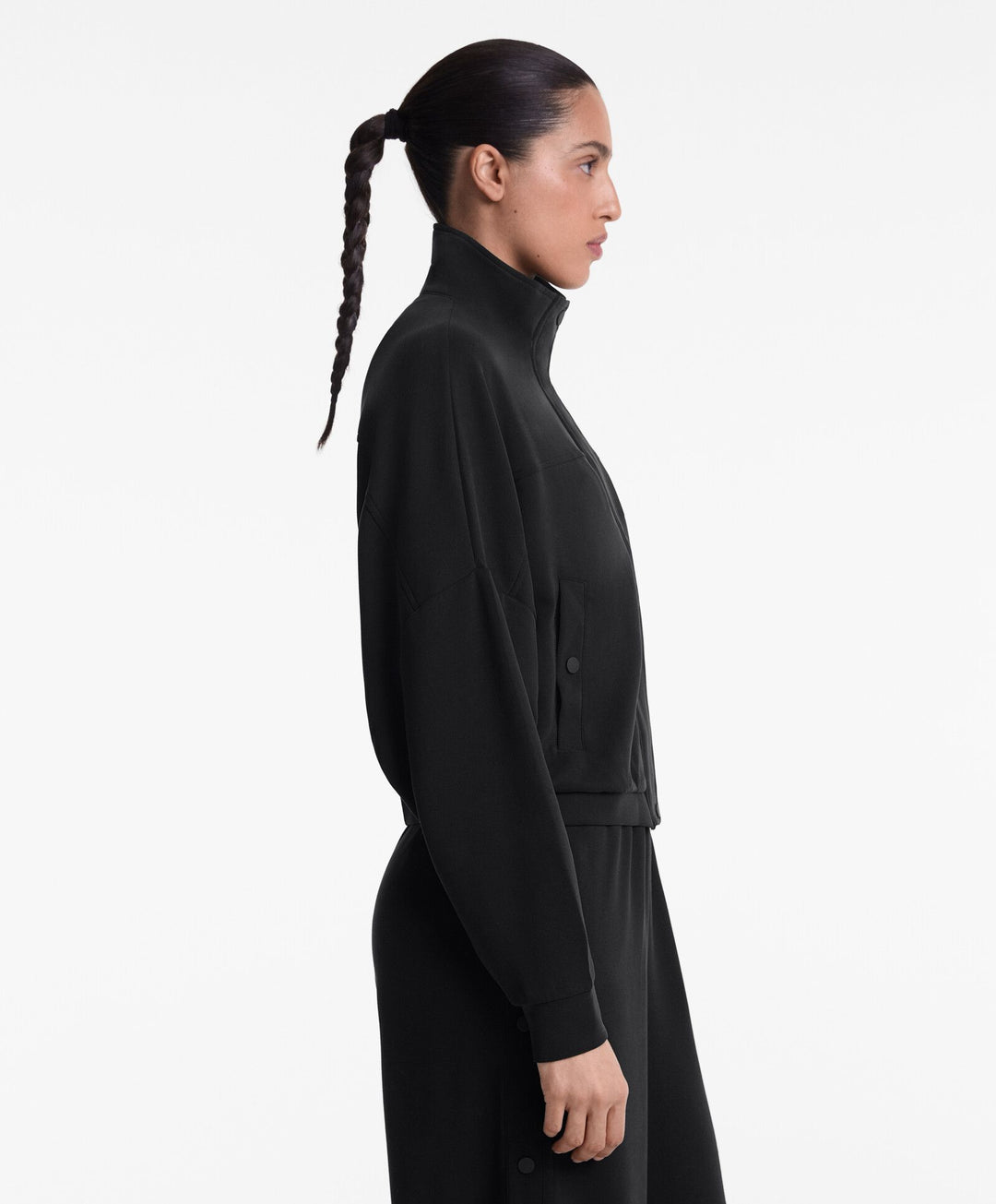 Moudda Oysho - Veste Manches Longues Zip Through - Snaps Basic Modal Premium - Tunisie 6