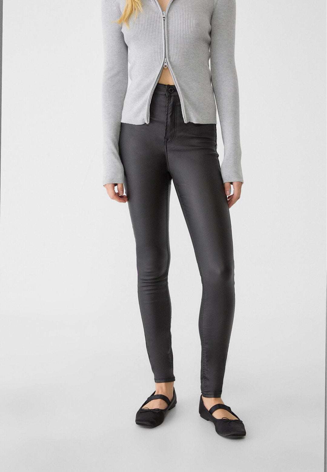 Moudda STRADIVARIUS - Pantalon Coating Taille Super Haute - Tunisie 3