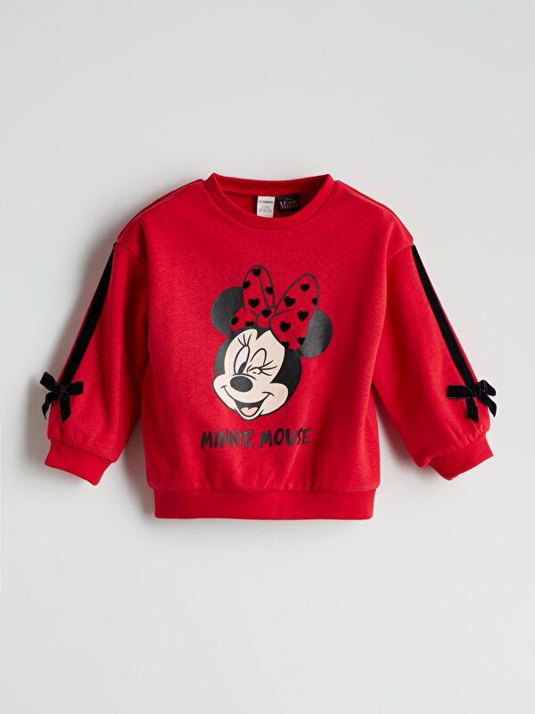 Moudda LC Waikiki - Sweatshirt en jersey sous licence Fille Rouge - Tunisie 1