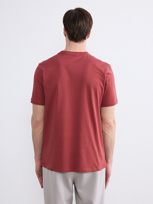 Moudda LC Waikiki - T-shirt imprimé manches courtes en jersey pour Homme couleur Rouge terne - Tunisie 4