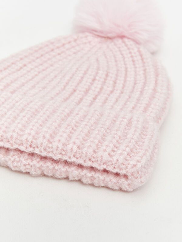 Moudda LC Waikiki - Bonnet tricot Fille Rose - Tunisie 3