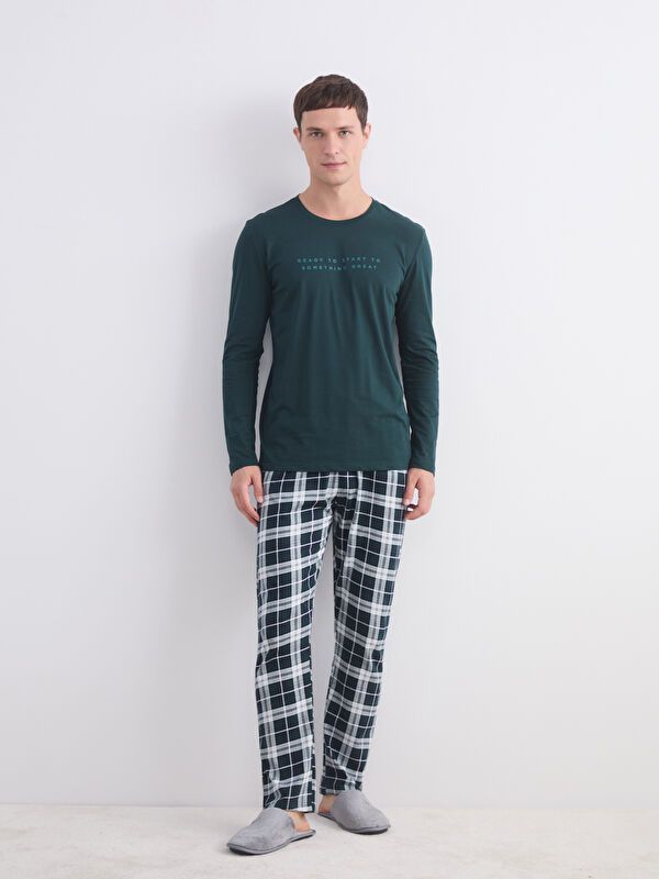 Moudda LC Waikiki - Ensemble pyjama jersey manches longues-pantalon - Tunisie 2