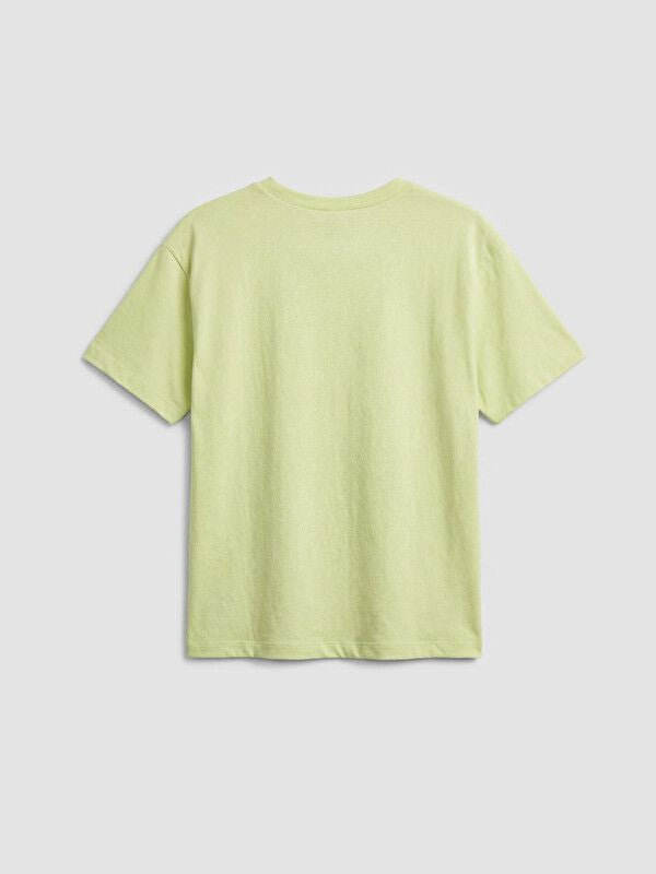 Moudda LC Waikiki - Body manches courtes en jersey pour Fille couleur Vert pastel - Tunisie 2