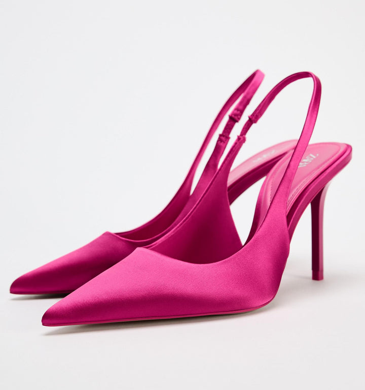 Moudda ZARA - Mocassins talon satin - Tunisie 1