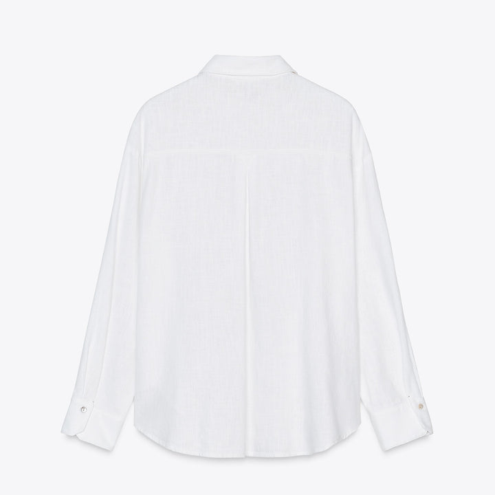 Moudda ZARA - Chemise Lin - Oversize & Manches Longues - Tunisie 2