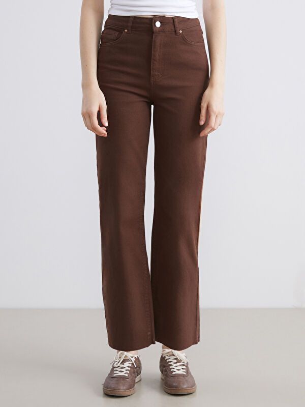 Moudda LC Waikiki - pantalon tissé en jean pour Femmes - Tunisie 2