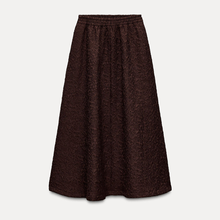 Moudda ZARA - Jupe mi-longue jacquard taille élastique - Tunisie 2