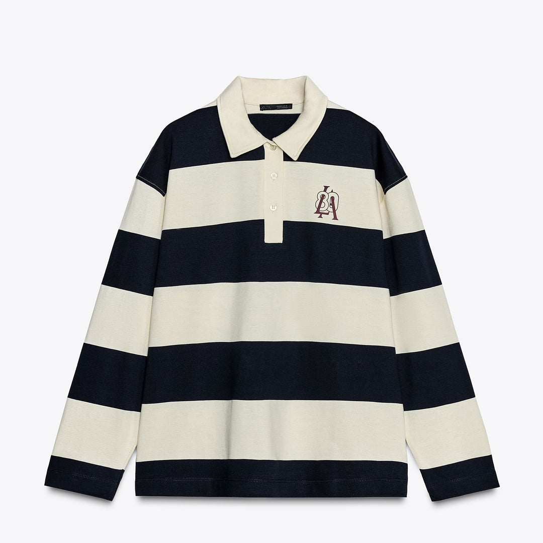 Moudda ZARA - Polo Oversize - Rayures - Tunisie 1