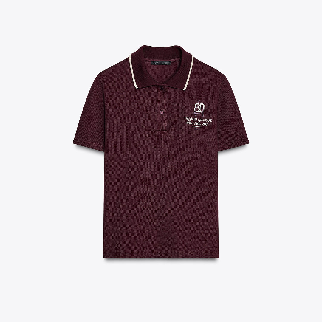 Moudda ZARA - Polo Piqué - Bordeaux - Tunisie 1