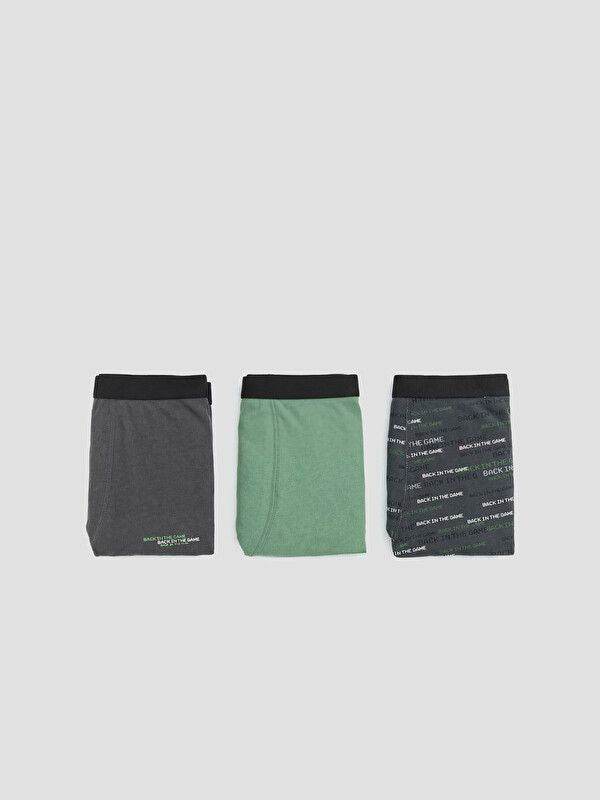 Moudda LC Waikiki - Boxer en jersey pour Garçon couleur Gris imprimé - Tunisie 1