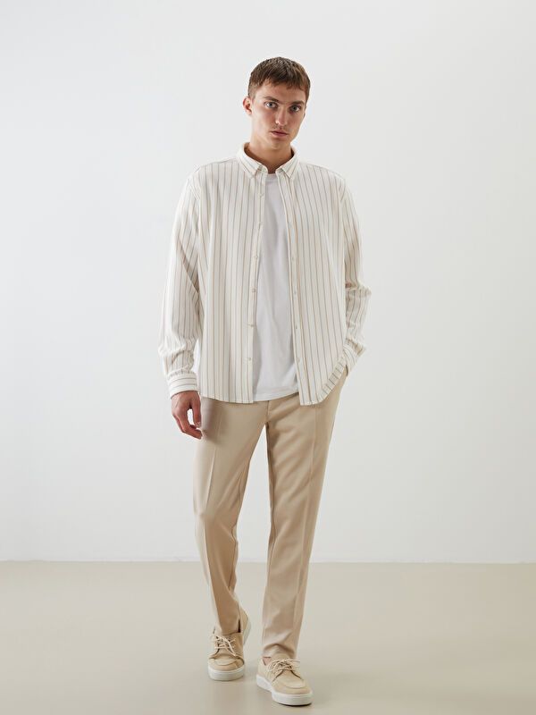 Moudda LC Waikiki - Chemise tissée à manches longues pour Hommes - Tunisie 2