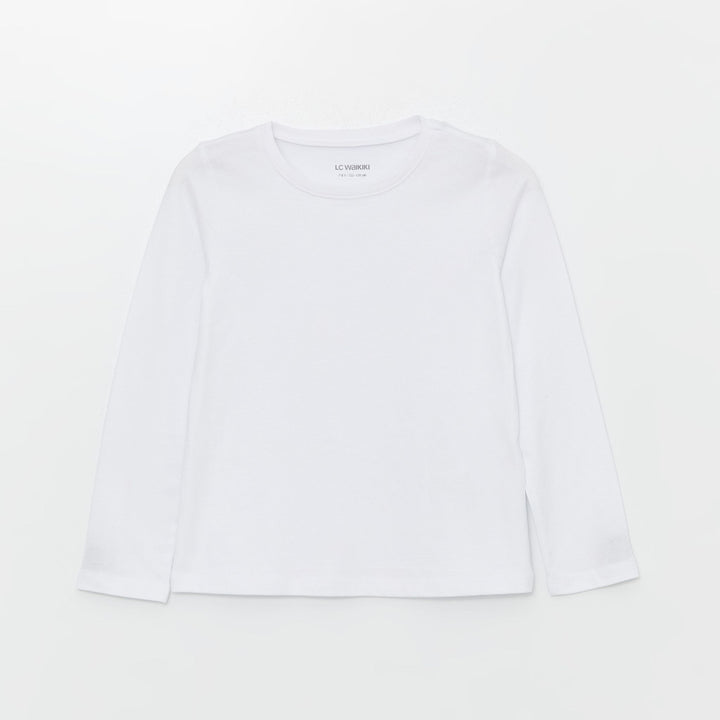 Moudda LC Waikiki - Body jersey basique manches longues Fille Buxe blanc - Tunisie 1