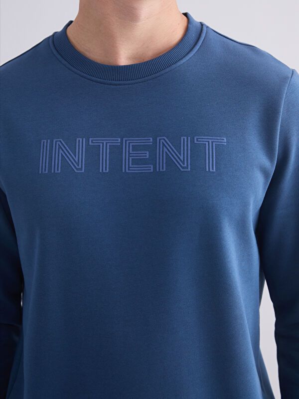 Moudda LC Waikiki - Sweat-shirt basique en jersey imprimé pour Hommes - Tunisie 3