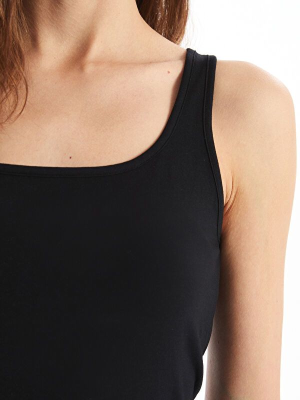 Moudda LC Waikiki - Débardeur base sous-vêtements Femme Noir - Tunisie 3