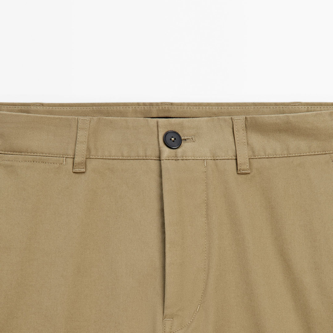 Moudda Massimo Dutti - Pantalon sergé détail patte coupe fuselée - Tunisie 4