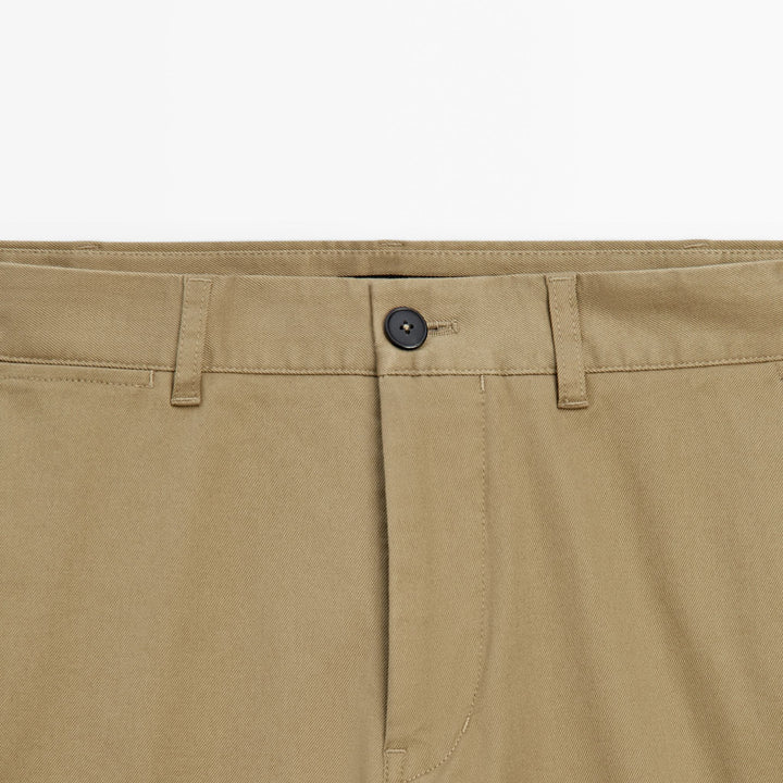 Moudda Massimo Dutti - Pantalon sergé détail patte coupe fuselée - Tunisie 4