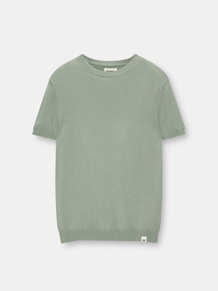 Moudda PULL & BEAR - Pull Col Rond Basique Demi-Manches - Tunisie 3