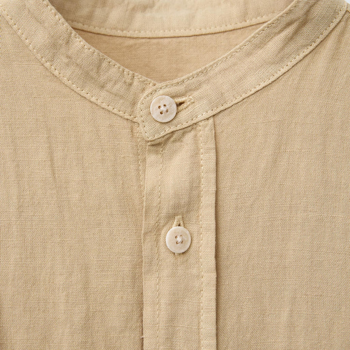Moudda ZARA - Chemise - Coton/Lin & Col Mao - Tunisie 3