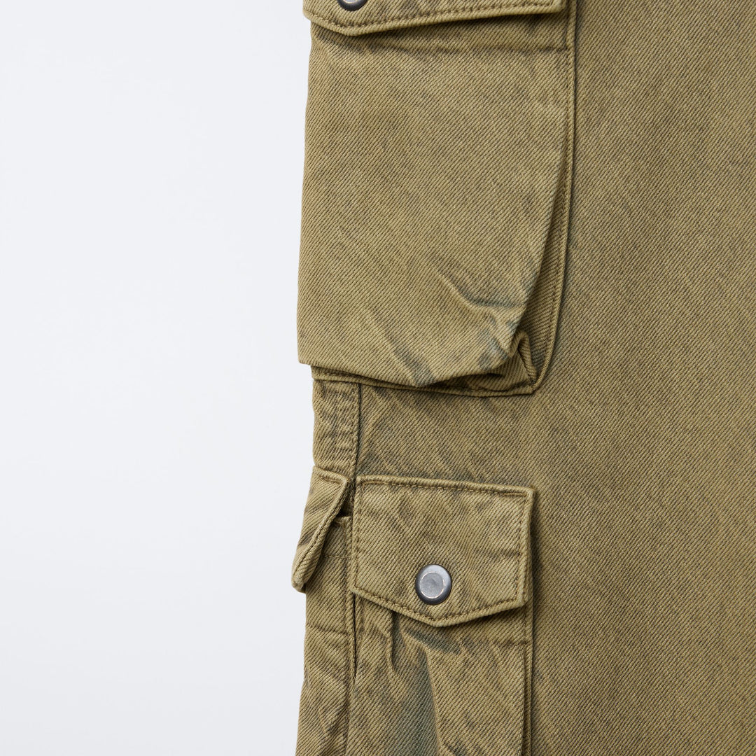Moudda ZARA - Pantalon - Multi-poches & Olive - Tunisie 4