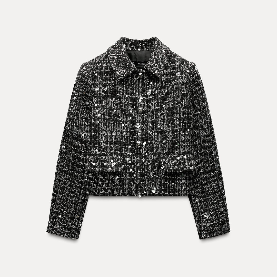 Moudda ZARA - Veste tailleur tissu premium col chemise - Tunisie 1