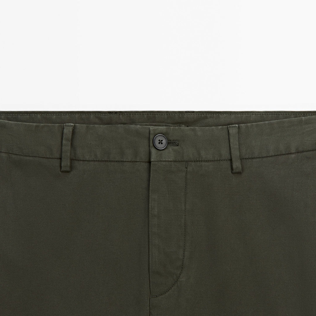 Moudda Massimo Dutti - Pantalon sergé cassé coupe slim - Tunisie 4