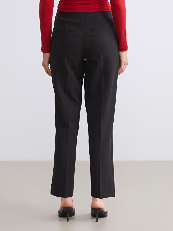 Moudda LC Waikiki - Pantalon tissé moyen Femme Noir - Tunisie 4