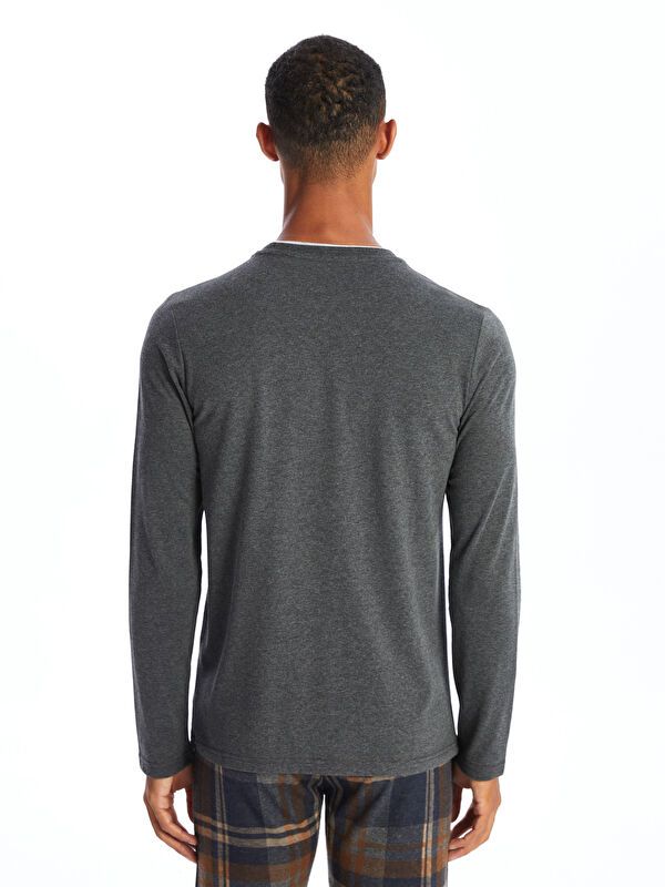 Moudda LC Waikiki - Sous-vêtement jersey pyjama haut pour Hommes - Tunisie 4