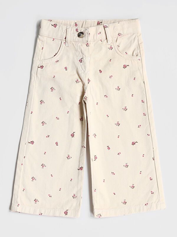 Moudda LC Waikiki - Pantalon tissé Fille Beige clair - Tunisie 1