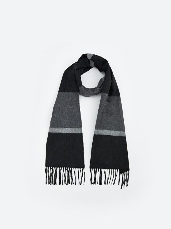 Moudda LC Waikiki - Écharpe Homme Rayures noires - Tunisie 1