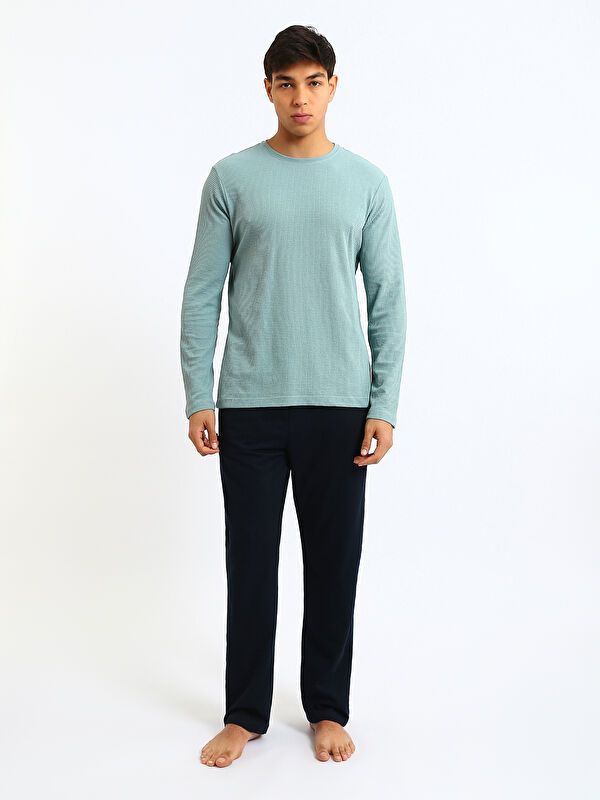 Moudda LC Waikiki - Ensemble pyjama jersey manches longues-pantalon - Tunisie 7