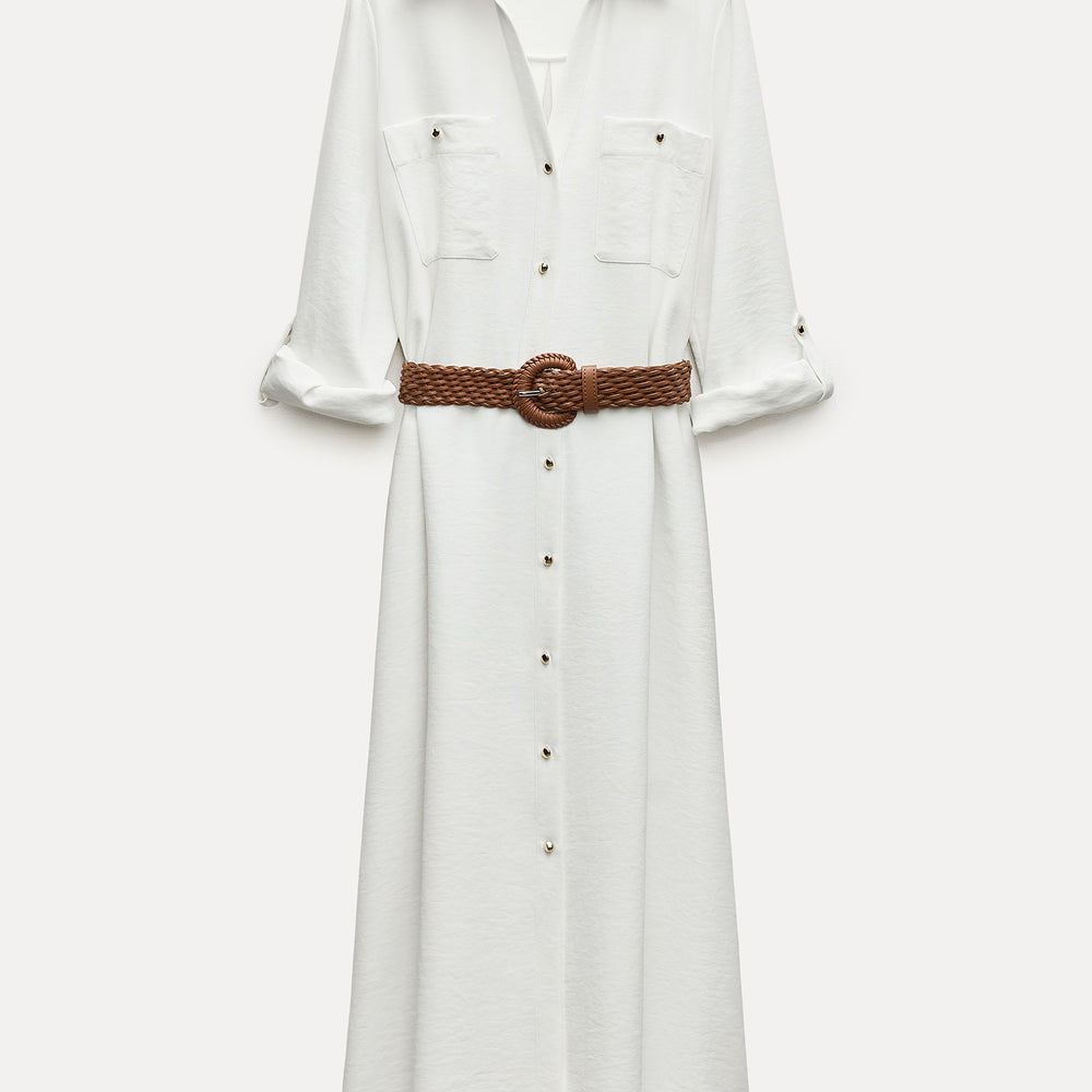 Moudda ZARA - Robe chemise poche plaquée - Tunisie 2