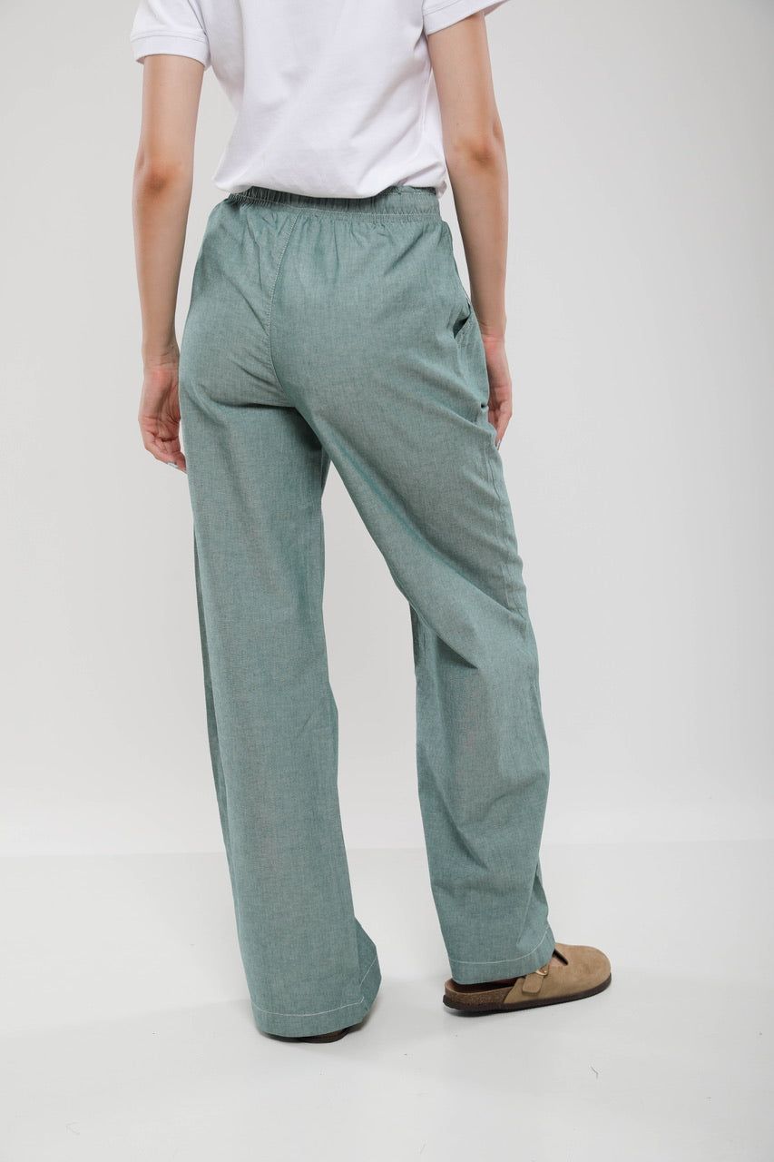 Moudda Billiorich - Pantalon Large Femme en Lin Mélangé - Tunisie 3