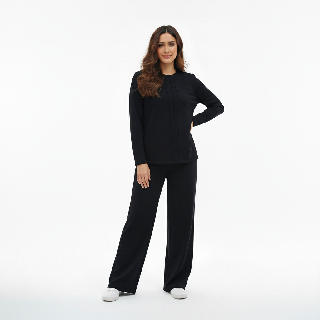 Moudda Lyouna - Ensemble molletonné noir - Tunisie 3