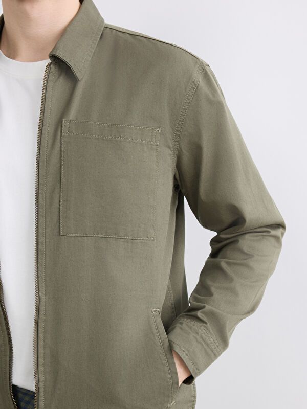 Moudda LC Waikiki - Surchemise en tissu (Shacket) pour Homme - Tunisie 3