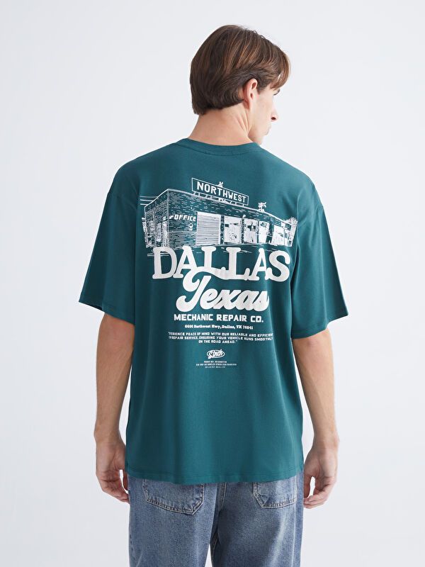 Moudda LC Waikiki - T-shirt imprimé manches courtes en jersey - Tunisie 4