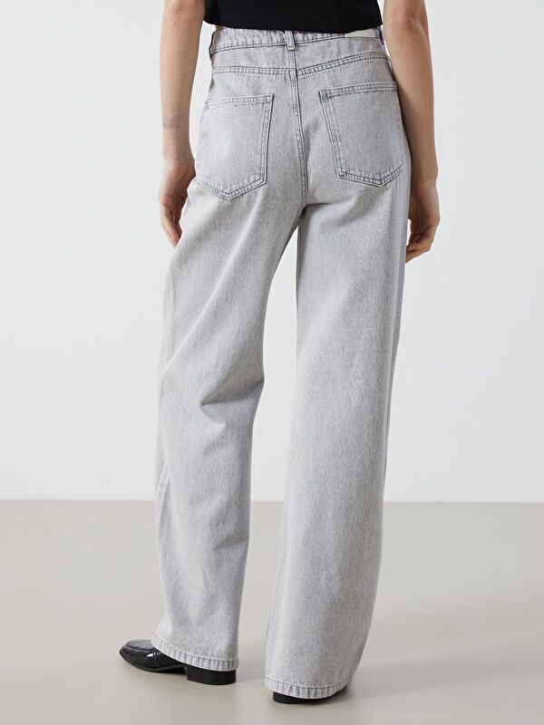 Moudda LC Waikiki - pantalon tissé en jean pour Femmes - Tunisie 4