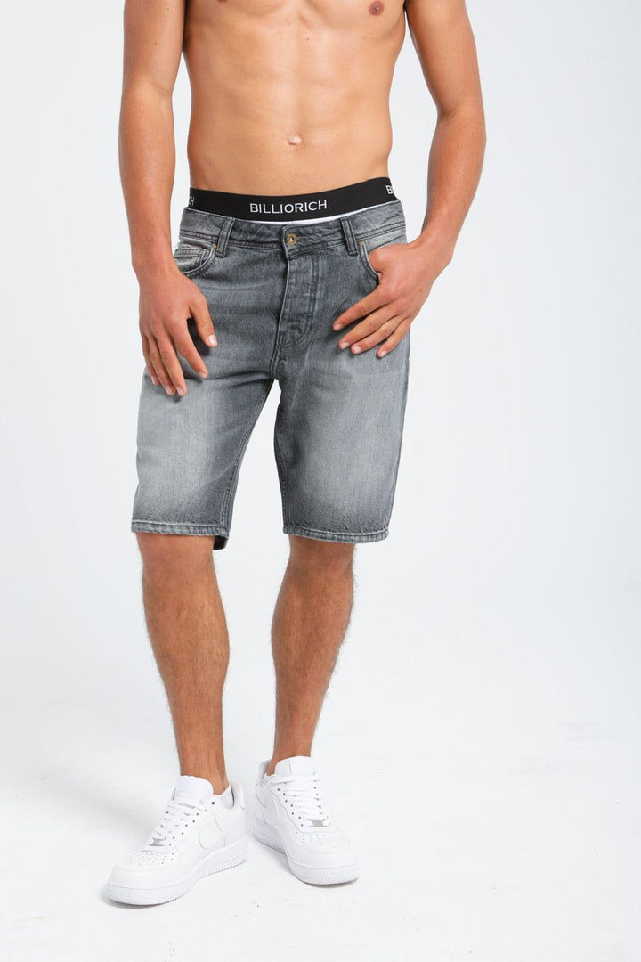 Moudda Billiorich - Short en Jean Homme - Coupe Droite - 1