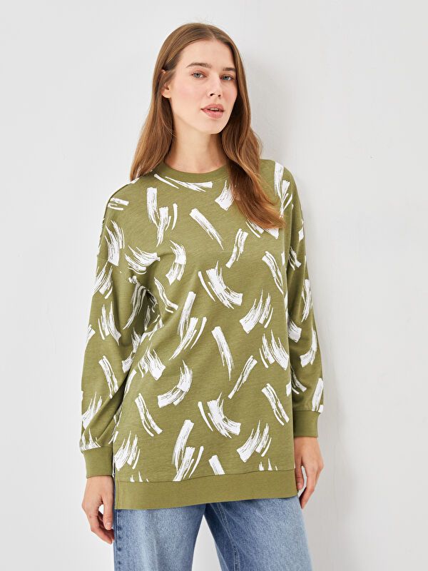 Moudda LC Waikiki - Tunique en jersey à manches longues pour Femmes - Tunisie 1