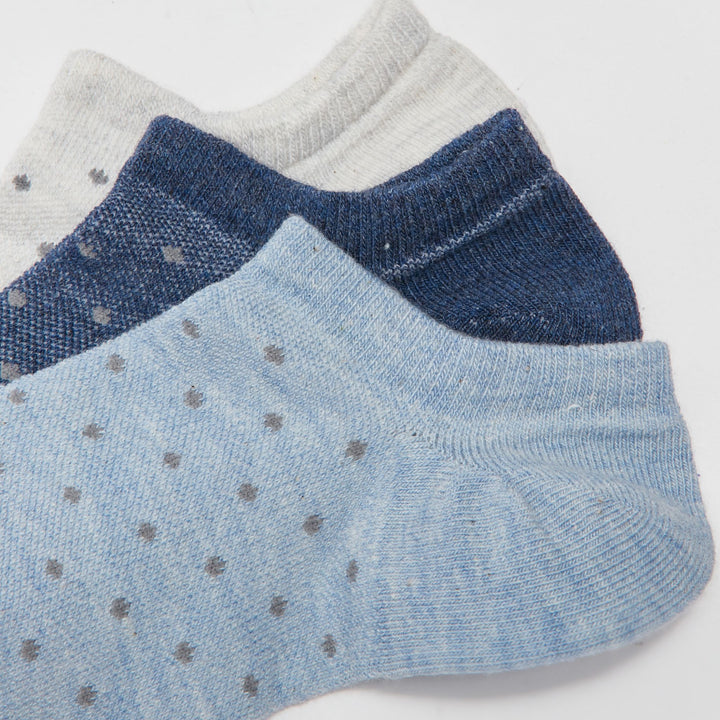 Moudda LC Waikiki - Chaussettes sneakers Femme Mélange bleu clair - Tunisie 3