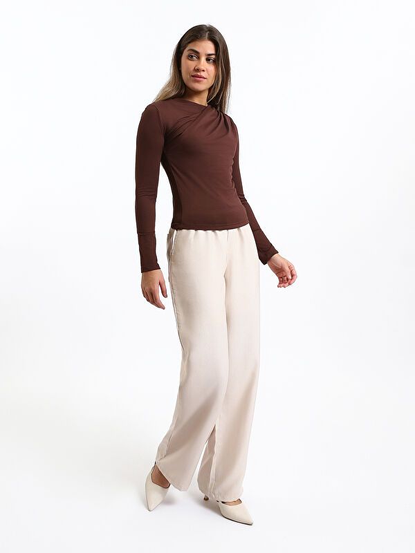 Moudda LC Waikiki - pantalon tissé minces pour Femmes - Tunisie 1